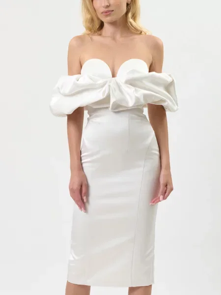 Платье Elisabetta Franchi белое