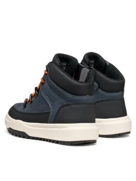 Bakancs Geox J Bunshee B Abx S Sötétkék fekete