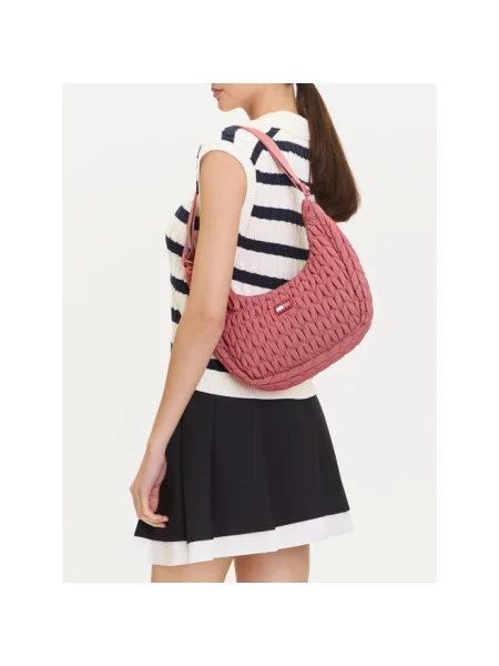 Torebka Tommy Jeans różowa