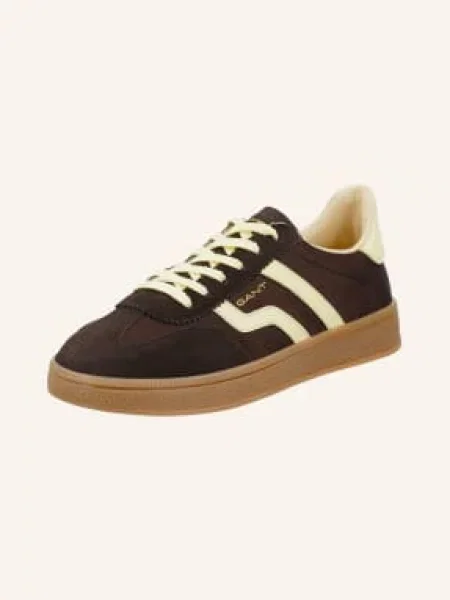 Gant Sneakersy Cuzima tmavě / režná hnědá