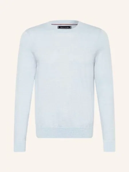 Tommy Hilfiger Svetr Z Merino Vlny tmavě modrá