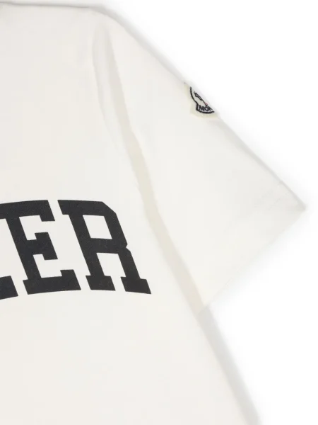 Dětské tričko Moncler Enfant bílé