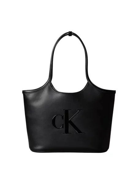 Calvin Klein Bold Ck Shopper Black Universal czarna