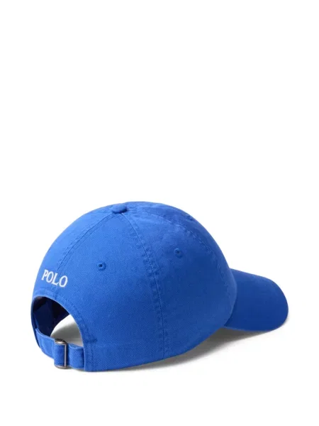 Șosete Polo Ralph Lauren cu model herringbone cu broderie plasă albastru