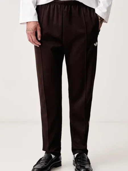 Adidas Originals pantaloni de trening pentru bărbați Beckenbauer maro
