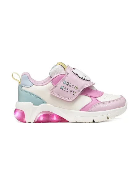 Geox FADINLIGHT Hello Kitty sneakers pentru copii roz
