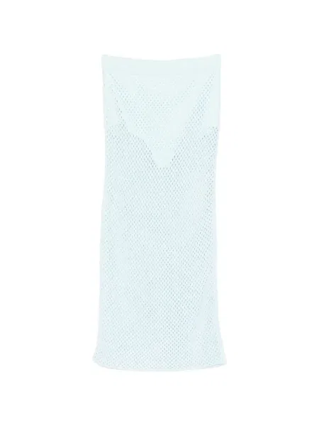 Fustă midi Simkhai până la genunchi albastru