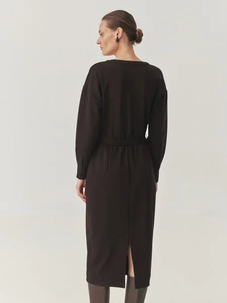 TATUUM Rochie VESSTA 1 ciocolatiu