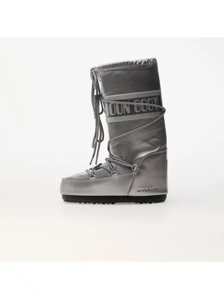 Дутики Moon Boot срібні