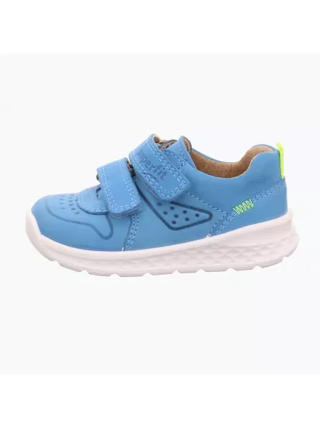 Buty dziecięce Superfit Breeze light blue/yellow niebieskie