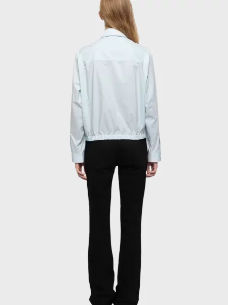 Твілова сорочка Zadig&voltaire блакитна
