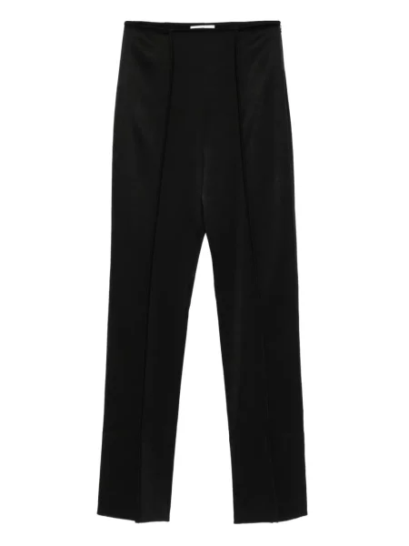 Pantaloni Nanushka cu dungi negru