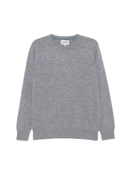 Sweter Mc2 Saint Barth wełniany szary