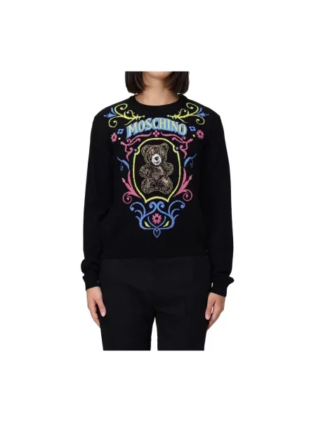 Sweter Moschino wełniany