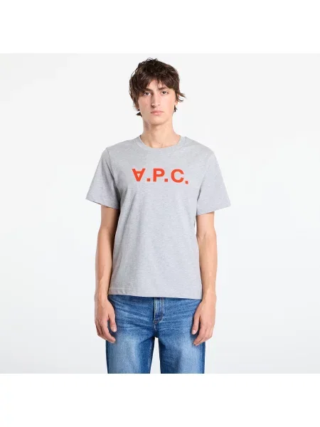 Футболка A.p.c. серая