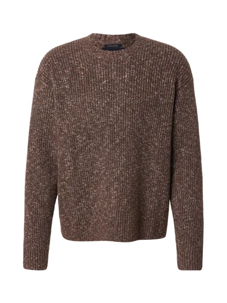 Abercrombie & Fitch Pulover ESSENTIAL amestecat maro