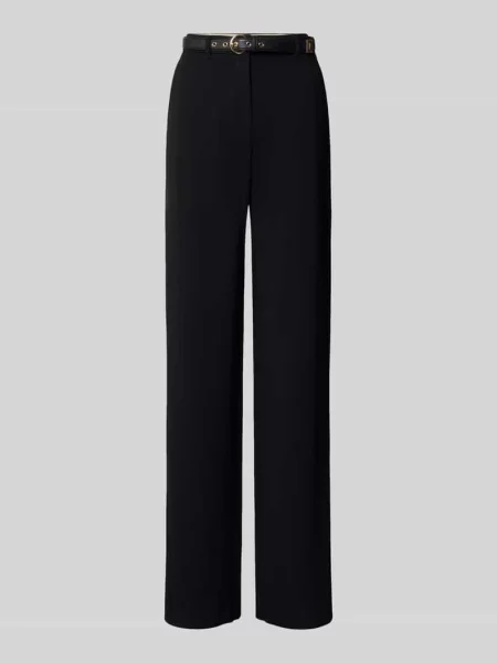Max Mara Studio Spodnie Amico schwarz czarne