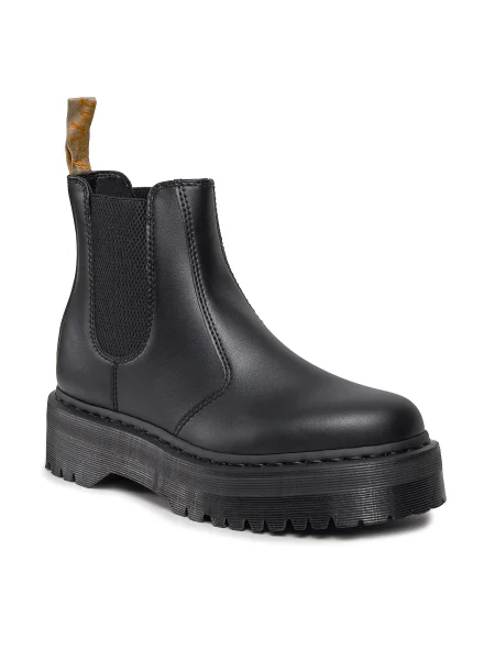 Dr. Martens Členková obuv s elastickým prvkom čierna