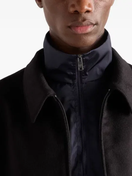 Cardigan Prada de lână albastru