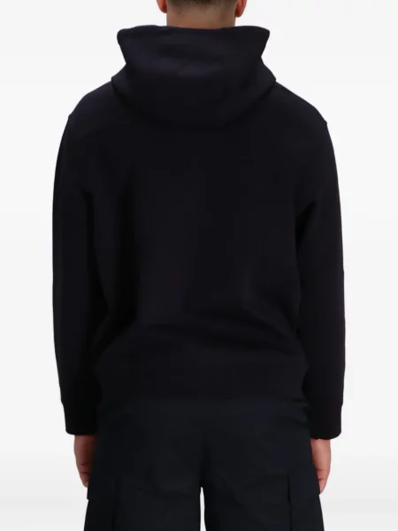 Hanorac cu glugă Armani Exchange negru