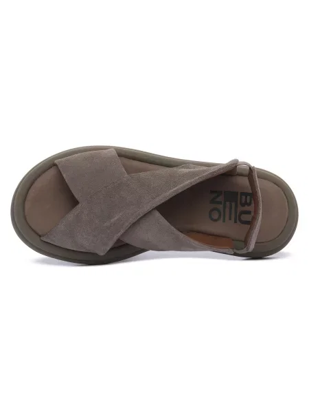 Pantofi Bueno Shoes cu strasuri gri