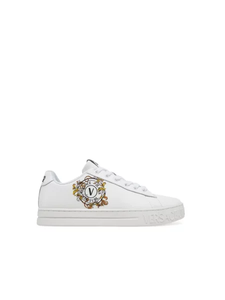 Sneakersy Versace Jeans Couture skórzane białe