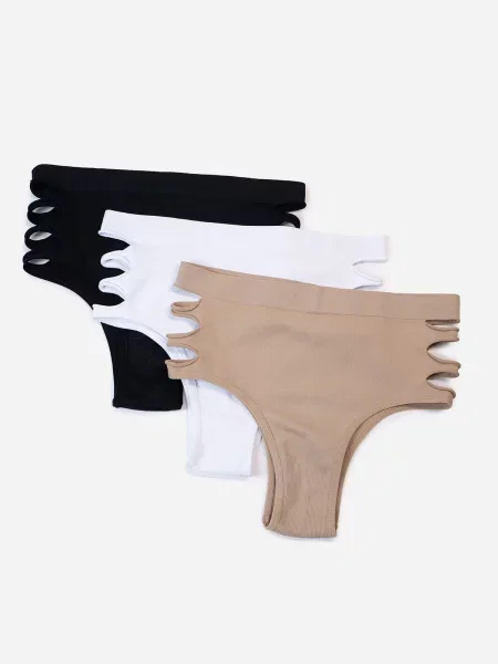 Набір трусів ISSA Plus бежевий