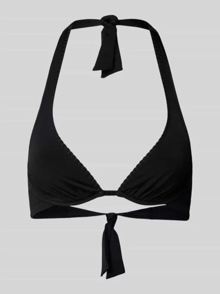 Góra od bikini ze sznurowaniem na plecach Watercult czarne