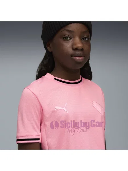 PUMA Młodzieżowa replika koszulka domowa Palermo FC Odzież różowy