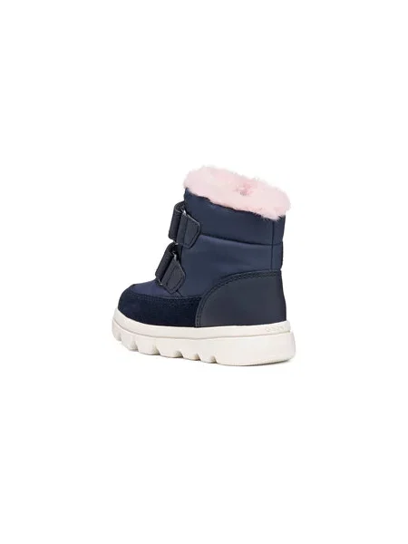 Snehule Geox B Willaboom Girl B Abx S Tmavomodrá
