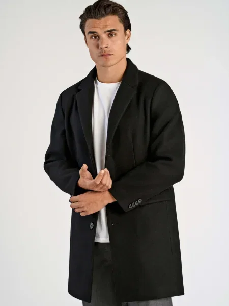 Lindbergh Palton de iarnă Classic' negru