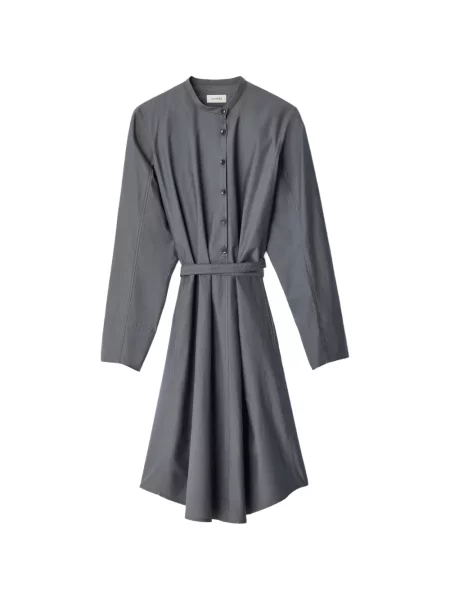Rochie Lemaire de mătase gri