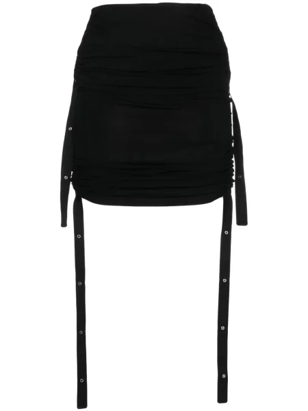 Fustă midi Dion Lee până la genunchi negru