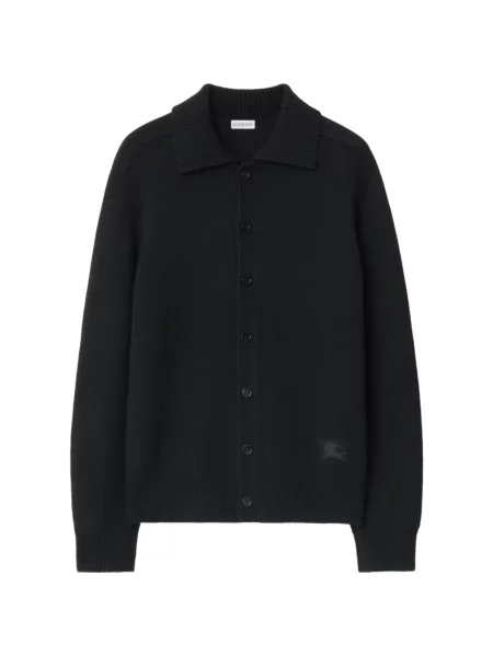 Gulerat cardigan Burberry negru