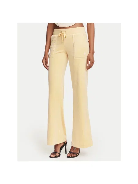 Juicy Couture Spodnji del trenirke Layla rumena