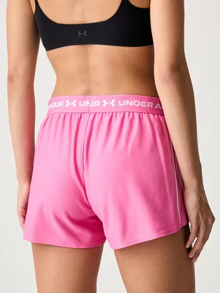 Under Armour szorty sportowe Tech Play różowe