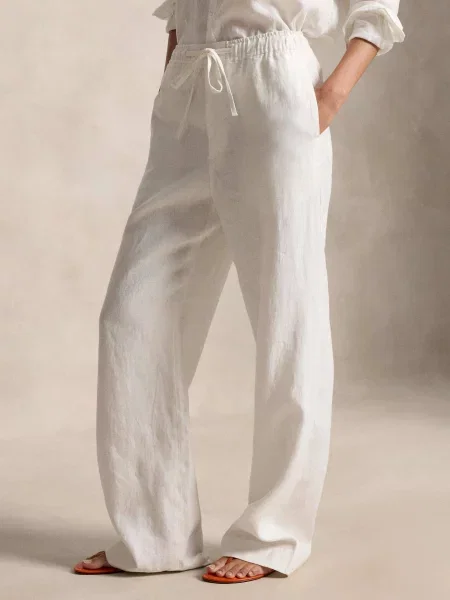 Pantaloni Polo Ralph Lauren de in alb