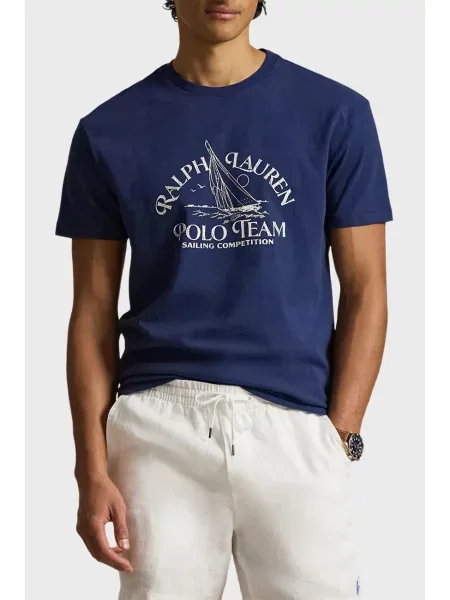 Футболка Polo Ralph Lauren синя