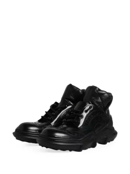 Matlasat brogues Dolce & Gabbana cu platformă negru