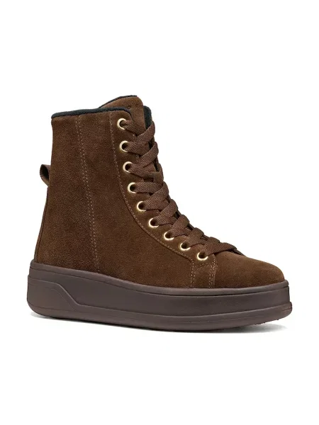 Botine Geox din piele maro