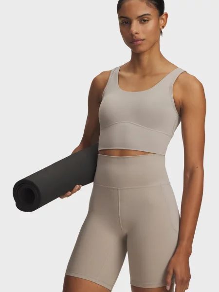 Укороченный топ Under Armour бежевый