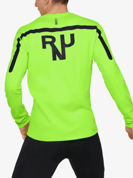 Tričko s dlhými rukávmi Under Armour čierna