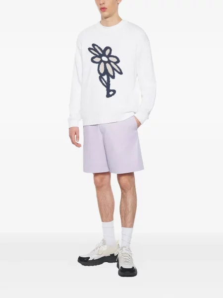 Pulover Maison Kitsune alb