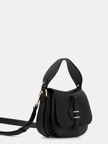 Geanta crossbody Coccinelle din piele negru