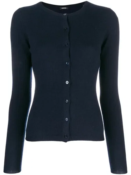 Cardigan Aspesi din cașmir albastru