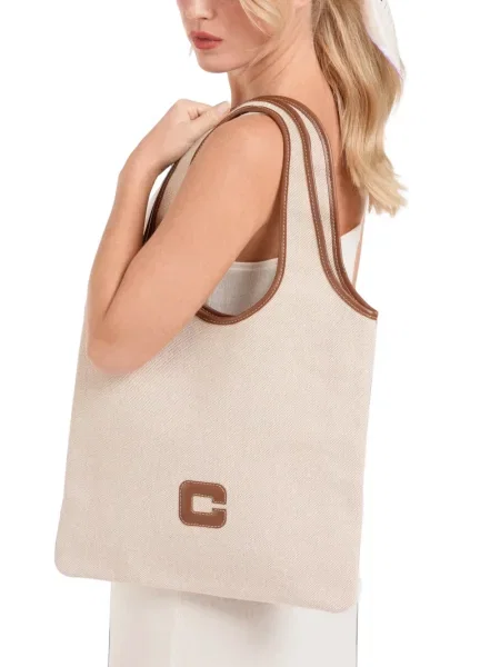 Geantă shopper Carel Paris din piele