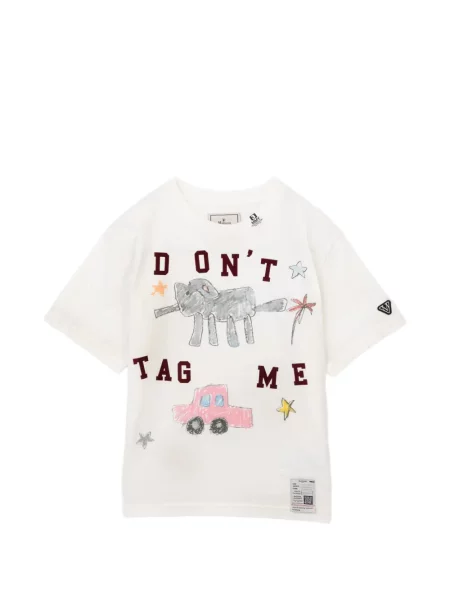 Tricou Maison Mihara Yasuhiro tricotate alb