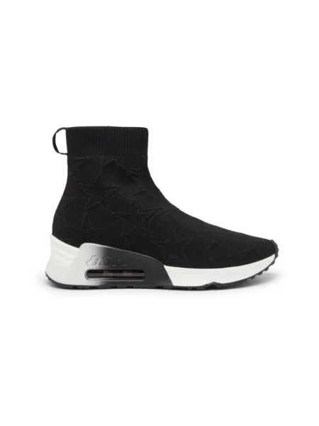 Dzianinowe sneakersy Ash czarne