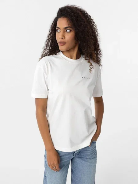 Cortera Tricou murdar alb