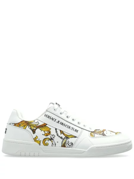 Sneakerși Versace Jeans Couture alb